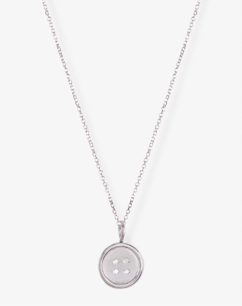 Button Necklace