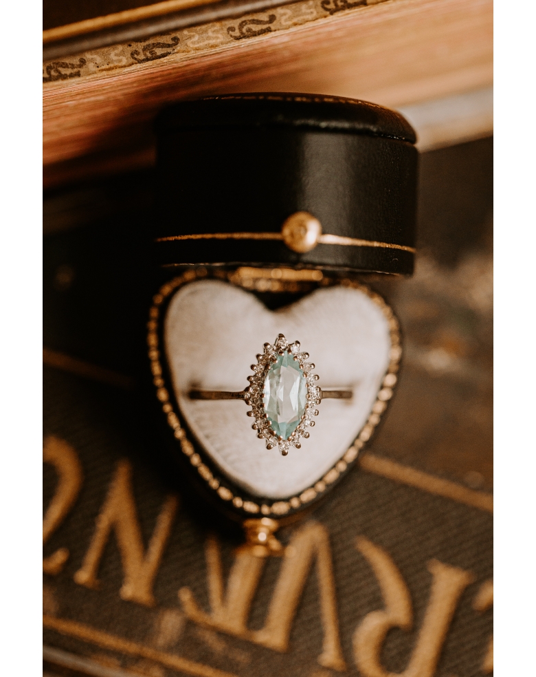 Sortija vintage Marquise