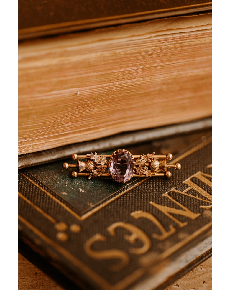 Broche vintage escocés