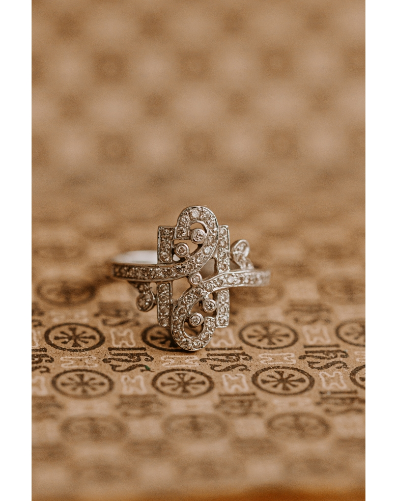 Sortija vintage Mosaico