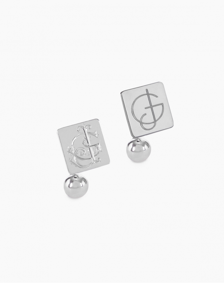 Square cufflinks