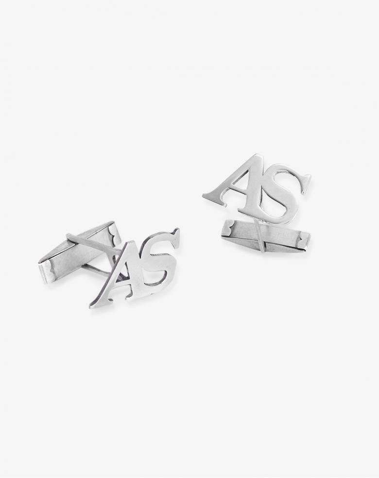 Initials cufflinks