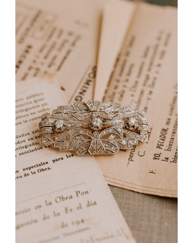 Broche Art Decó