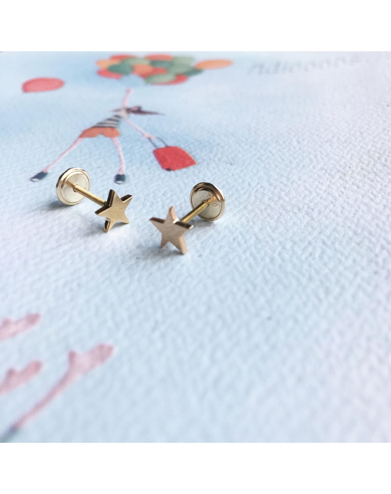 Pendientes estrellas