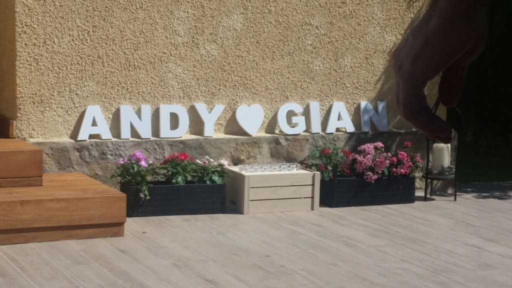 Rincones de la fiesta de pedida