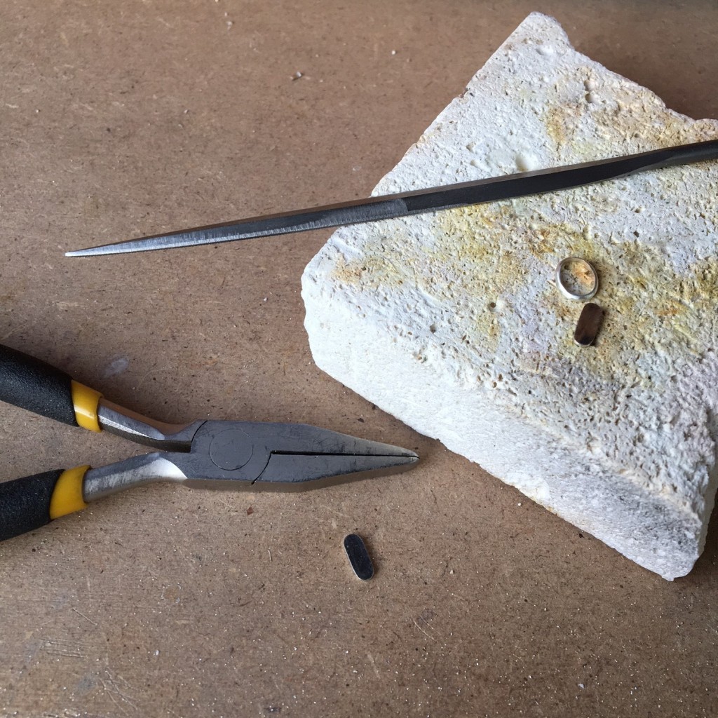 Llegó el momento de coger el soplete... ¡A soldar!