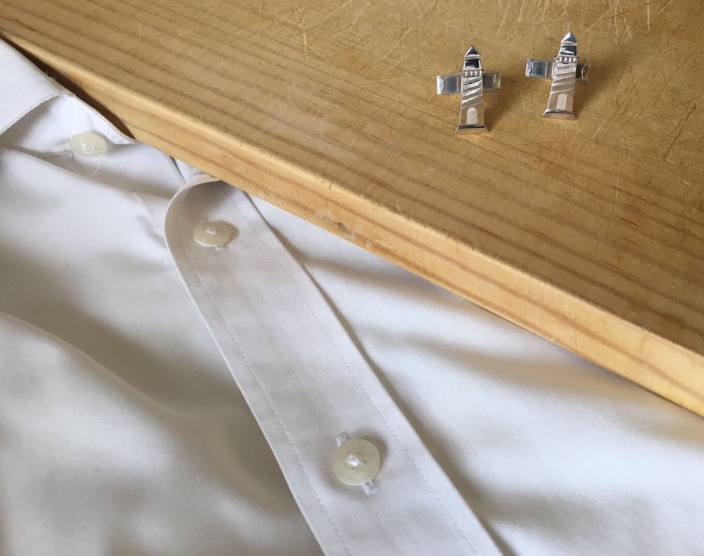 Gemelos de plata hechos a mano que esperan al gran día ;)