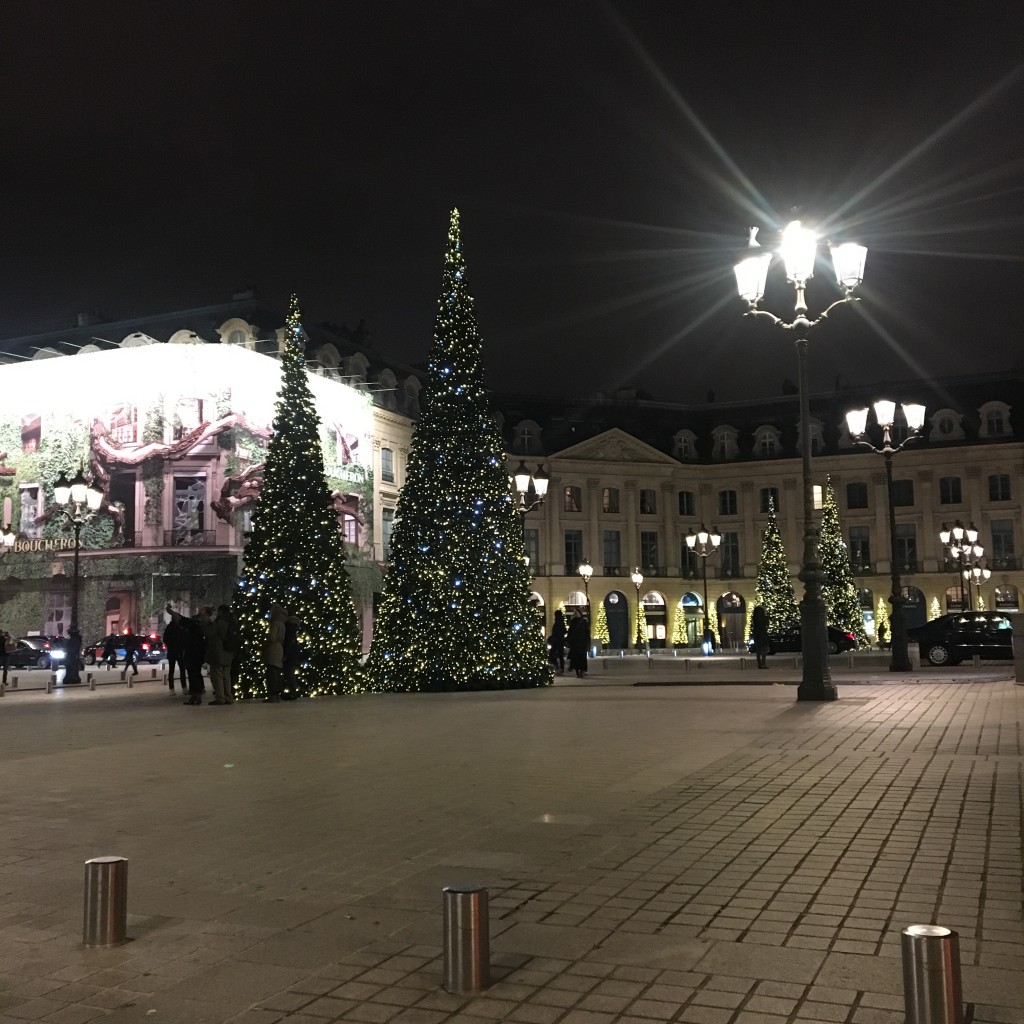Uno de los rincones de la Place Véndome