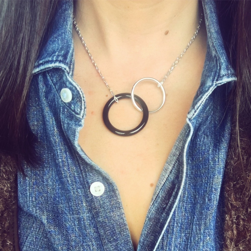 Así queda este nuevo collar que se incorpora a las joyas eme jewels