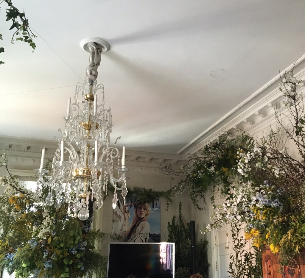 Espacios del maravilloso Palacio de Anglona decorados por Vogue