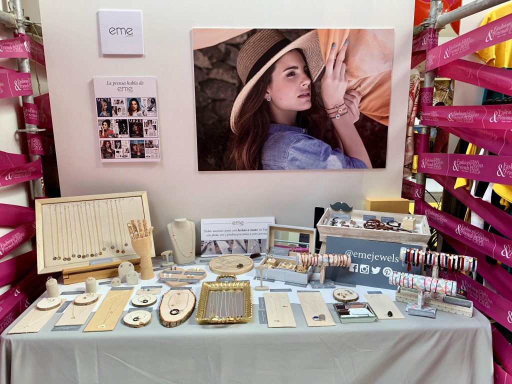 Stand eme jewels en el evento Fashion & Friends, parte del programa Gran Canaria Moda Cálida